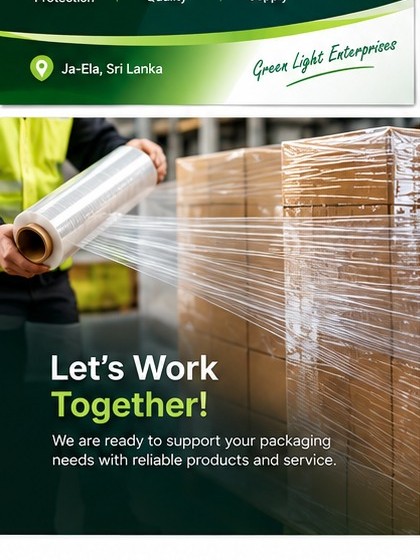 GLE packaging expert securing pallet load